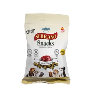 Mediterranean Mediterranean Natural Serrano 狗零食 豬肝 85g 85g 正面圖