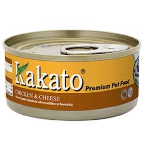 Kakato Kakato 罐頭 貓狗罐頭 雞肉及芝士 70g 70g  正面圖