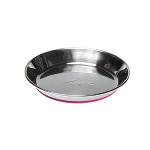ROGZ ROGZ 不銹鋼防滑貓碗 200ml 粉色 200ml  正面圖