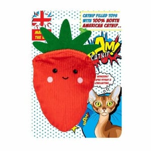BAM! BAM! Catnip 貓玩具 薄荷草莓   正面圖