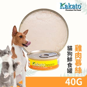 Kakato Kakato 罐頭 貓狗罐頭 雞肉慕絲 40g 40g 正面圖