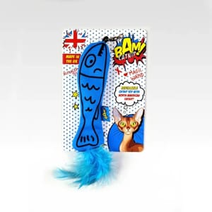 BAM! BAM! Catnip Magic Wand 小魚魔術棒 正面圖
