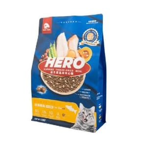 HeroMama HeroMama 貓糧 益生菌晶球夾心糧 深海鱈魚 400g 400g  正面圖