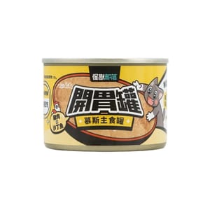 怪獸部落 怪獸部落 貓罐頭 開胃慕斯主食罐 雞肉沙丁魚 165g 165g  正面圖