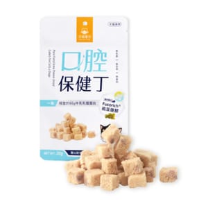 汪喵星球 汪喵星球 dogcatstar 貓狗健康零食 機能保健丁 口腔保健丁 20g 20g 正面圖