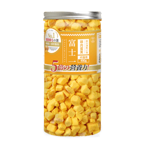 富士一 富士一 凍乾小食 爆毛雞肉蛋黃粒 490g 490g 貓犬用 正面圖