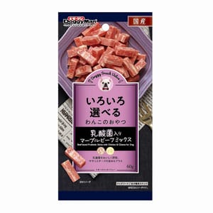 DoggyMan DoggyMan 日本製狗零食 乳酸菌雪花牛肉粒 60g 60g  正面圖