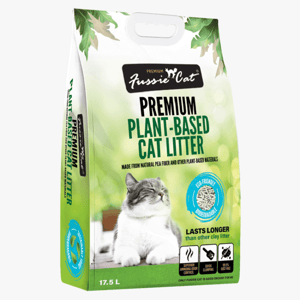 Fussie Fussie Cat 高竇貓 抗臭豌豆豆腐貓砂 17.5L 5L  正面圖