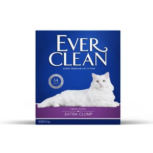 Ever Ever Clean 美國 礦物貓砂 藍鑽 紫標 速凝微香味 8.5kg 5kg  正面圖