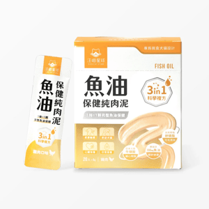 汪喵星球 汪喵星球 dogcatstar 保健純肉泥 魚油保健純肉泥 6g*2 6g 正面圖