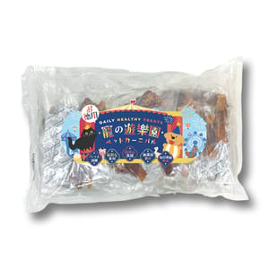 寵之遊樂園 寵之遊樂園 狗零食 訓犬小食 風乾鴨肉繞蕃薯絲 大包裝 1袋8包 8包  正面圖