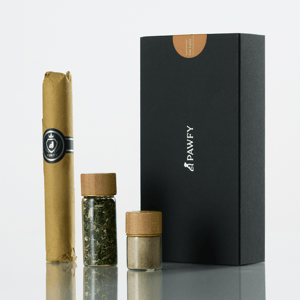 Pawfy Pawfy 喵微醺 木天雪茄禮盒 木木風味   正面圖