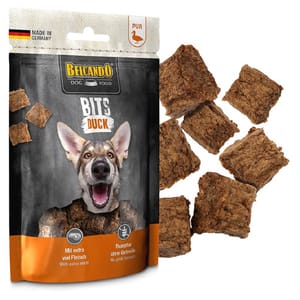 Belcando Belcando 狗零食 鴨肉肉塊 90g 90g 正面圖