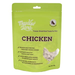 Meadowland Meadowland 貓狗零食 凍乾雞肉 50g 50g  正面圖