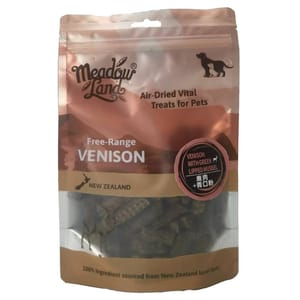 Meadowland Meadowland 狗零食 風乾鹿肉+青口粉 150g 150g 正面圖