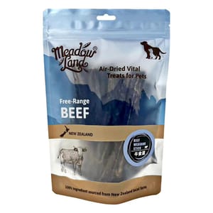 Meadowland Meadowland 狗零食 風乾牛食道棒 100g 100g 正面圖