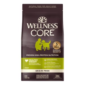WELLNESS WELLNESS CORE 狗糧 無穀物 體重管理配方 去骨火雞及雞肉 4lb (新包裝) (88405)