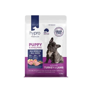 Hypro Hypro Premium 狗糧 幼犬糧 火雞 + 羊味 2.5kg 5kg  正面圖