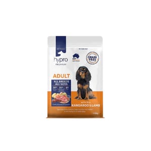 Hypro Hypro Premium 狗糧 成犬糧 袋鼠 + 羊味 2.5kg 5kg  正面圖