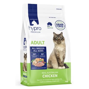 Hypro Hypro Premium 貓糧 成貓糧 雞肉味 9kg 9kg 正面圖