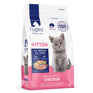 Hypro Hypro Premium 貓糧 幼貓糧 雞肉味 9kg 9kg 正面圖