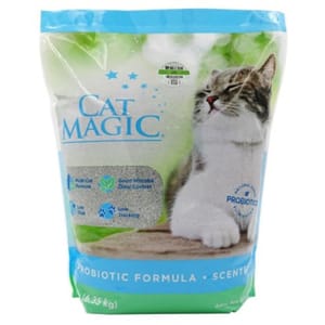 Cat Cat Magic 礦物貓砂 藍標-持久除臭  25lb 25lb  正面圖