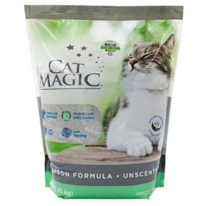 Cat Cat Magic 礦物貓砂 ⿊標-多貓控味 25lb 25lb 正面圖
