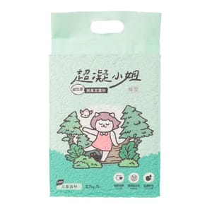 超凝小姐 超凝小姐 益生菌除臭豆腐砂 忘憂森林香 7L 7L  正面圖