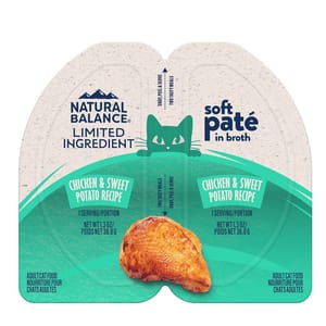 Natural Natural Balance L.I.D. 貓用滋味杯 雞肉甜薯配方 2.6oz 6oz 貓用 正面圖
