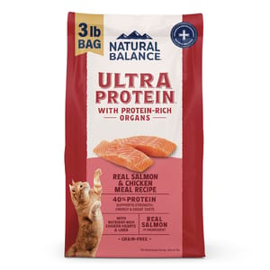 Natural Natural Balance 貓糧 ULTRA PROTEIN 頂級系 三文魚雞肉 3lb 3lb  正面圖