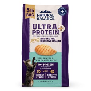 Natural Natural Balance 貓糧 超‧頂級系 免疫和消化健康 雞肉配方 5lb 5lb 正面圖