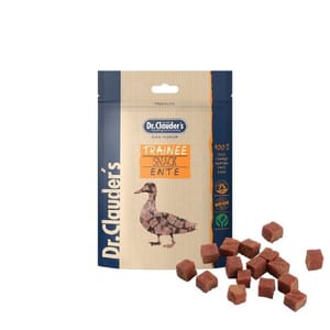 Dr.Clauder's Dr.Clauder's Trainee 貓狗小食 95%鴨肉粒小食 大粒 80g 80g 正面圖
