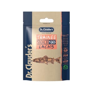 Dr.Clauder's Dr.Clauder's Trainee 貓狗小食 95%三文魚粒小食 大粒 80g 80g 正面圖