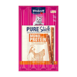 Vitakraft Vitakraft 貓零食 肉條 純雞肉 5g*4條 5g 正面圖
