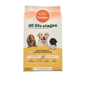 CANIDAE CANIDAE 咖比 狗糧 life stages 雞肉糙米配方 27lb 27lb 正面圖