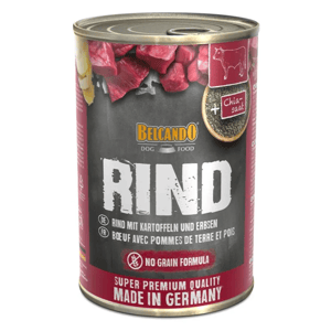 Belcando Belcando 狗罐頭 牛肉土豆豌豆配方 400g 400g 正面圖