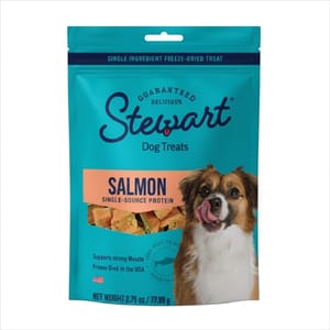Stewart Stewart 狗零食 凍乾三文魚粒 2.75oz 75oz 正面圖