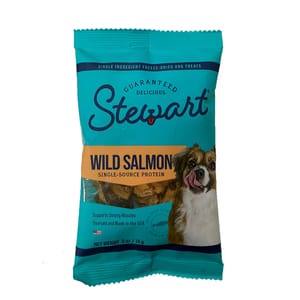 Stewart Stewart 狗零食 凍乾三文魚粒 0.5oz 試食裝 5oz 正面圖
