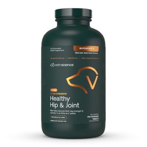 VetriScience VetriScience 犬隻關節寶 強效護髖關節咀嚼錠 120片/瓶 正面圖