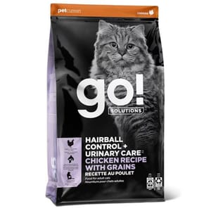 GO! GO! SOLUTIONS 貓糧 泌尿系統及袪毛球 雞肉 12lb 12lb 正面圖