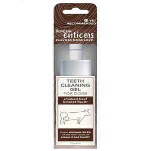 Tropiclean Tropiclean 天然口腔護理 煙燻牛腩味潔齒凝露 2oz 2oz 犬用 正面圖
