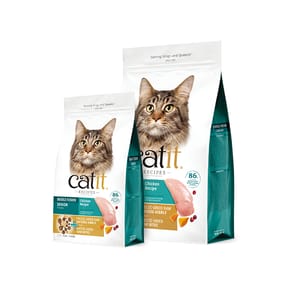 Catit Catit Recipes 皇室系列 貓糧 高齡貓配方 10lb 10lb  正面圖