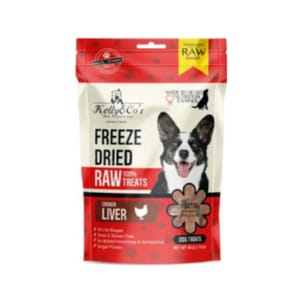Kelly Kelly & Co's 狗零食 脫水凍乾小食 雞肝 40g 40g 正面圖