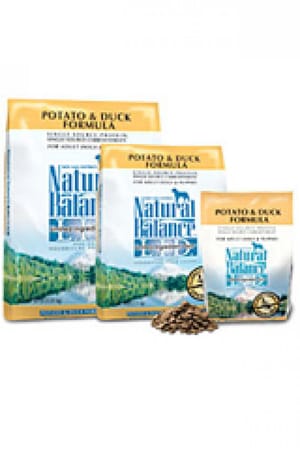 Natural Natural Balance雪山 狗糧 無縠物薯仔鴨配方 15lb 15lb  正面圖