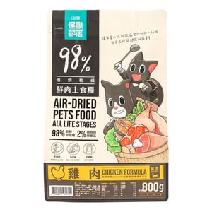 怪獸部落 怪獸部落 貓糧 98%鮮肉主食貓糧 雞肉 30g 30g 正面圖