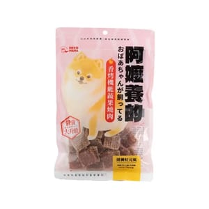 HeroMama HeroMama 狗小食 阿嬤養的系列 香烤機能蔬果燒肉 滋養好元氣 80g 80g 正面圖