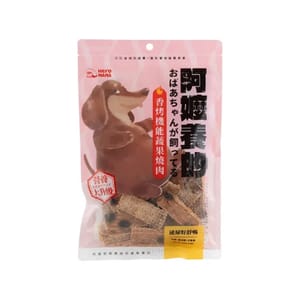 HeroMama HeroMama 狗小食 阿嬤養的系列 香烤機能蔬果燒肉 泌尿好順暢 80g 80g 正面圖