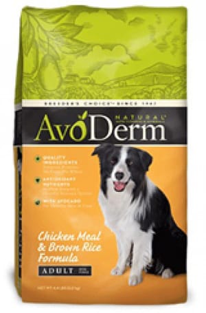 AvoDerm AvoDerm Natural 牛油果雞肉米配方狗糧 15lb 15lb 正面圖