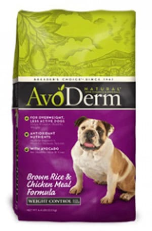 AvoDerm AvoDerm Natural 牛油果體重控制配方狗糧 28lb 28lb 正面圖