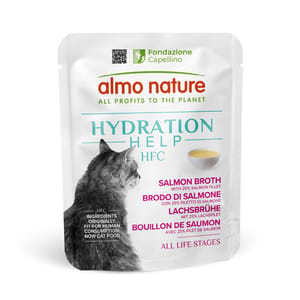 Almo Almo Nature HFC Hydration Help 水潤護理鮮湯包 三文魚湯+三文魚肉 50g 50g 正面圖